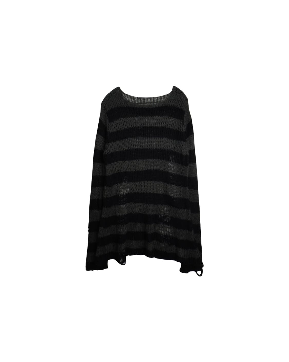 Jpn Damage Details Striped Knit 상품이미지5