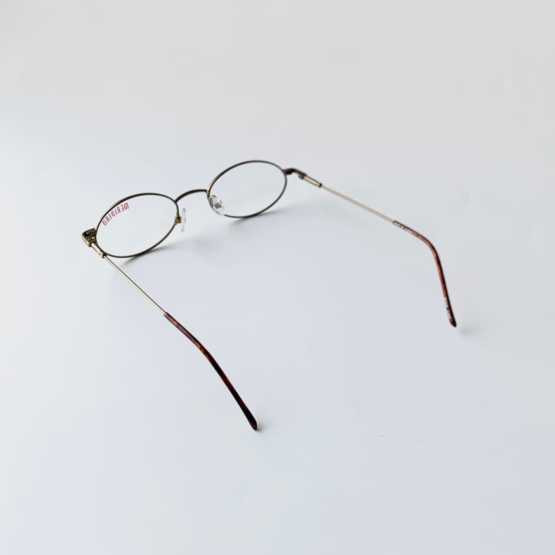 740 데드스탁 엔틱골드 소형 미니멀 빈티지안경 상품이미지5