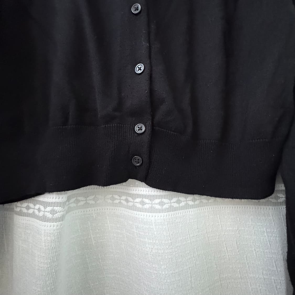 H&M 블랙 가디건 M 상품이미지3