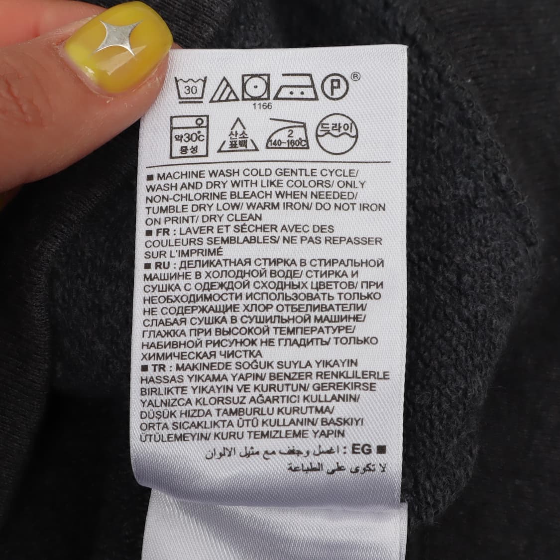 갭 챠콜 그레이 후드집업 상품이미지10