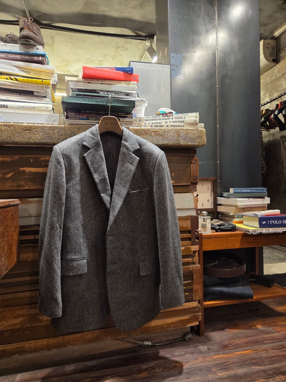 일본 아메카지 브랜드 TEDDON 트위드자켓 상품이미지1