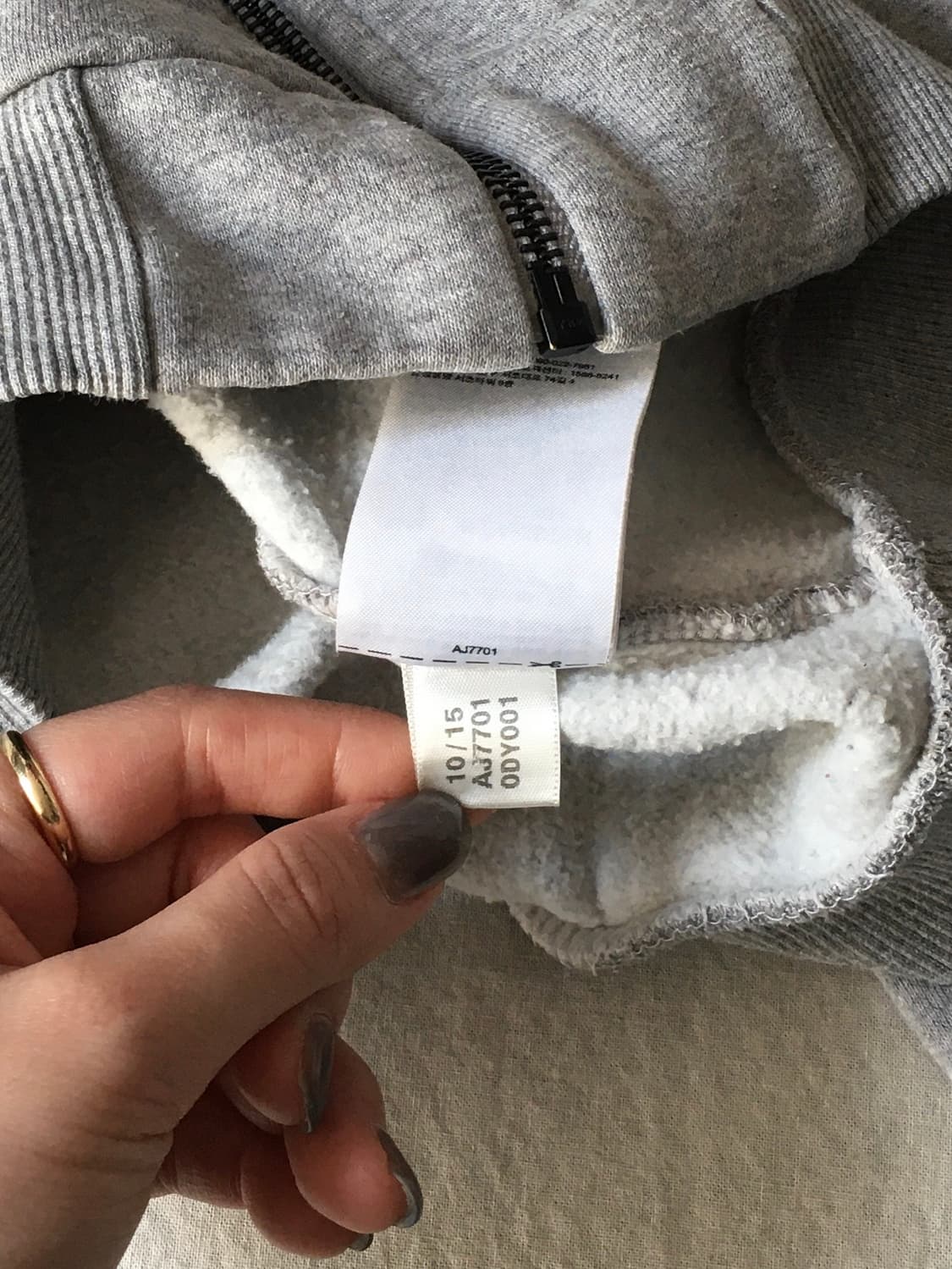 아디다스 백프린팅 후드집업 상품이미지8