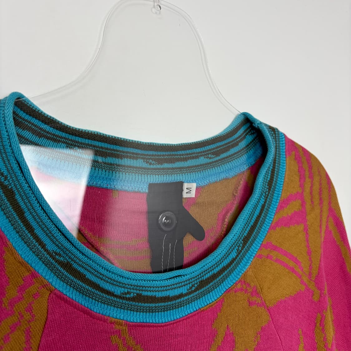 버나드윌헴 패턴 니트 티셔츠 상품이미지2