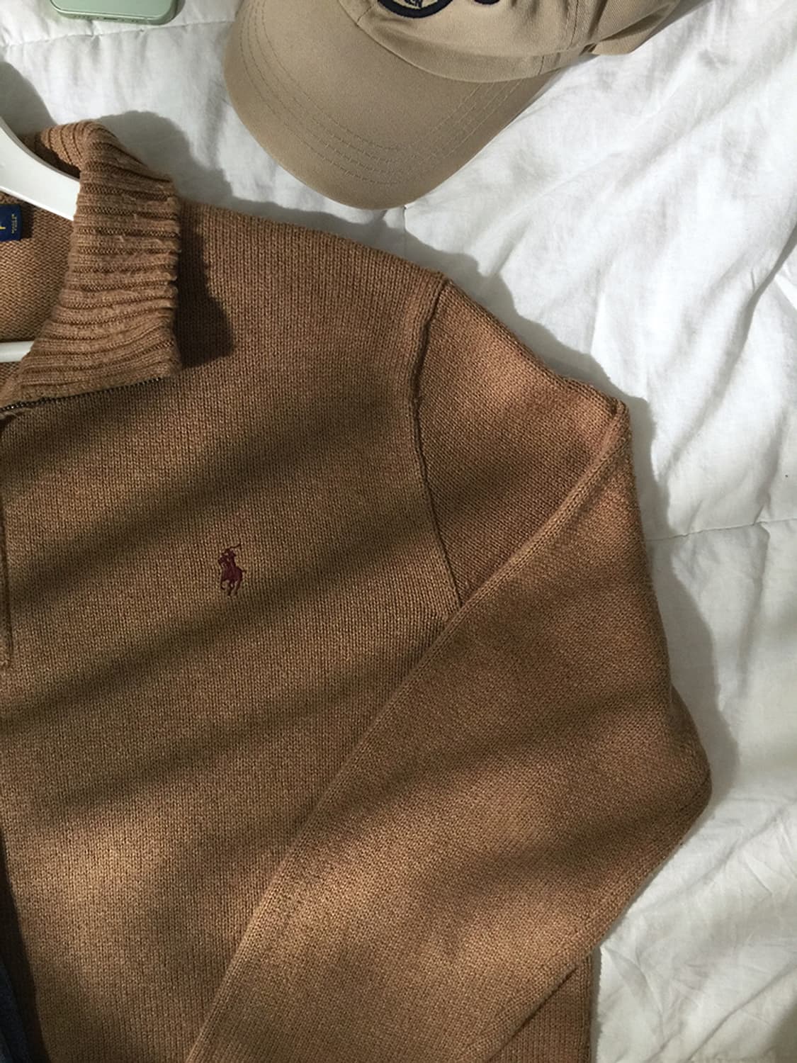 (MAN) 폴로랄프로렌 반집업 니트스웨터 XL 상품이미지2