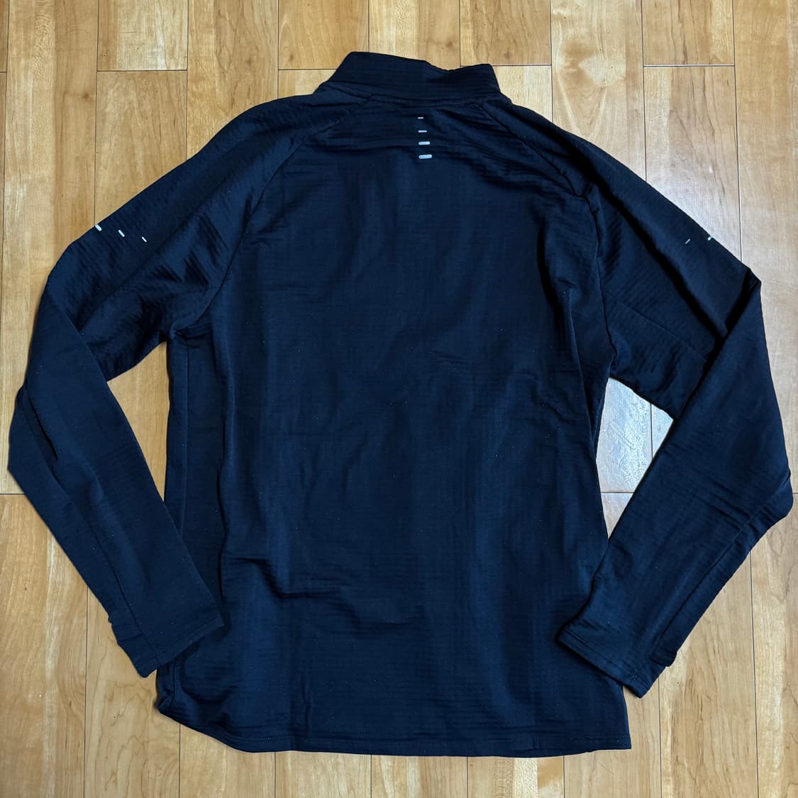 나이키 스트라이드 써마핏 리펠 윈터라이즈드 1/2 집 러닝 탑 블랙 아시 상품이미지5