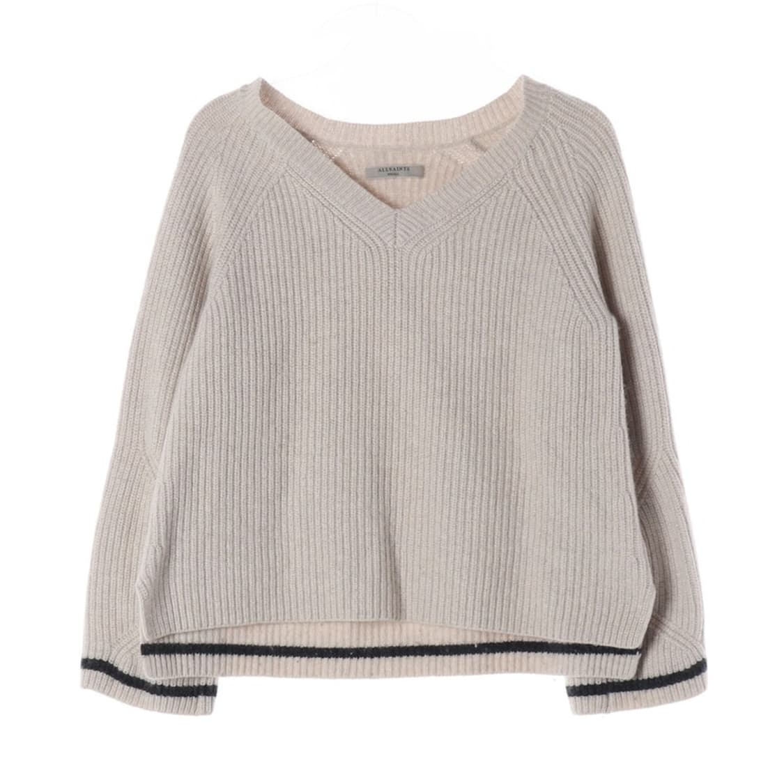 올세인츠 캐시미어 브이넥 니트 S 상품이미지1
