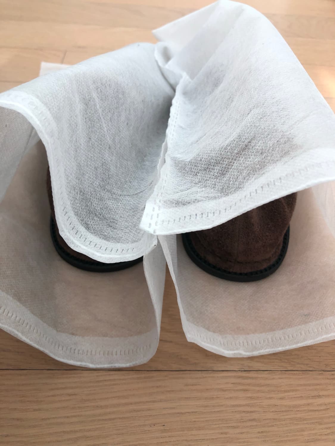 [새상품] 로맨틱무브 삭 바부슈 (리얼브라운스웨이드,230size) 상품이미지4