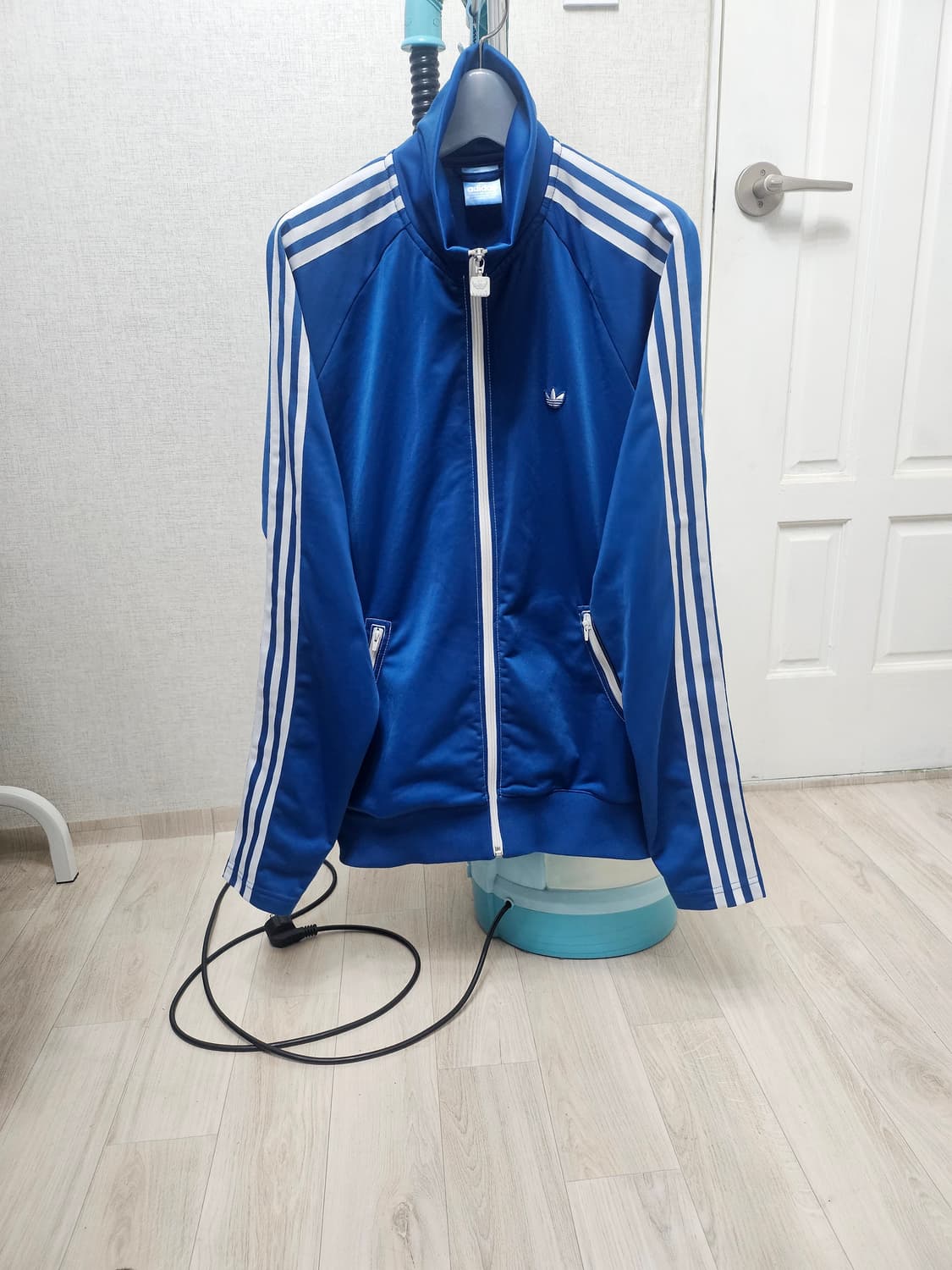 (100)L ☆초희귀☆ 아디다스 파이어버드 [블루] 트랙탑져지 상품이미지1