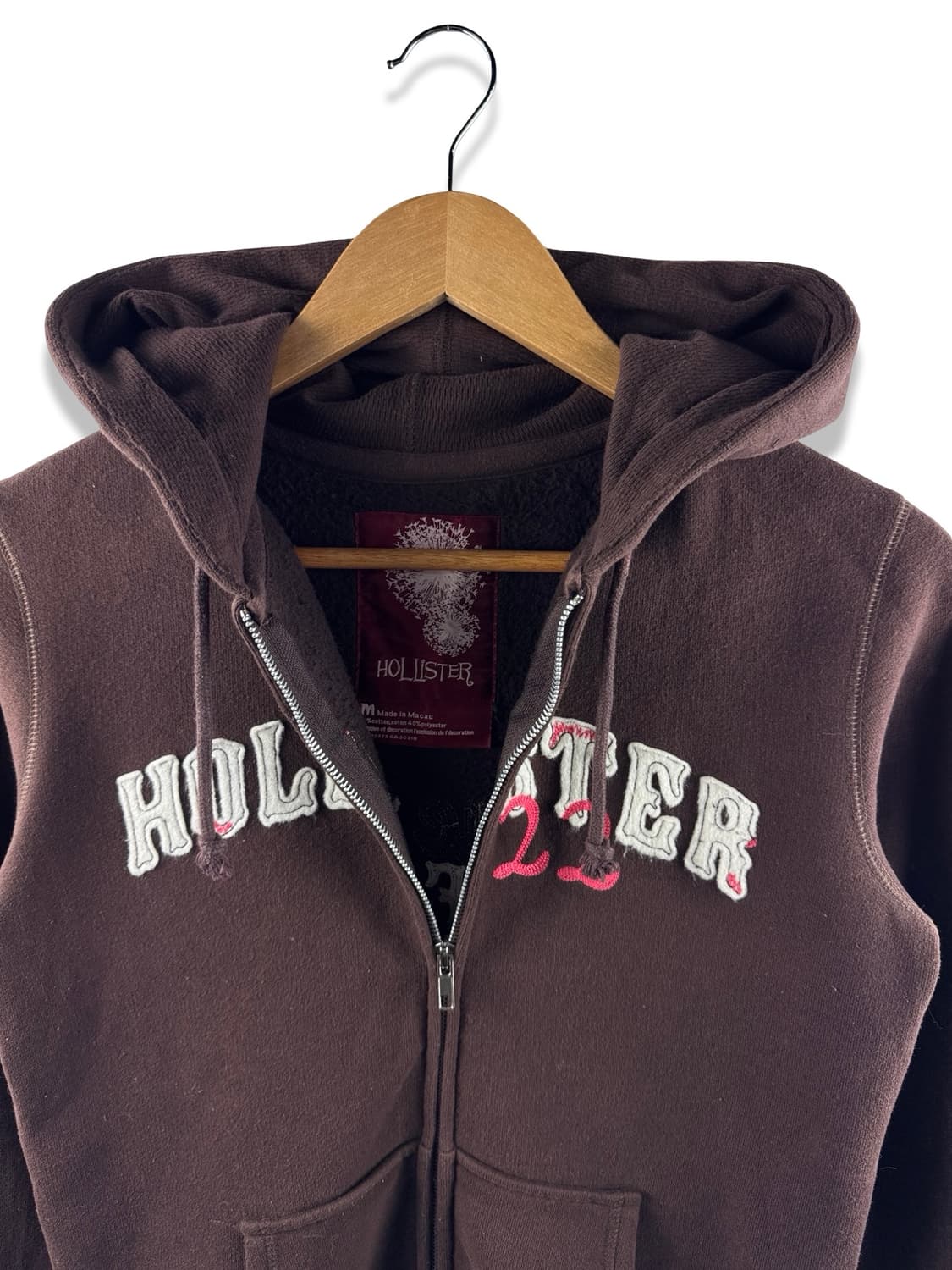 홀리스터 브라운 딱붙 후드집업1870  상품이미지3