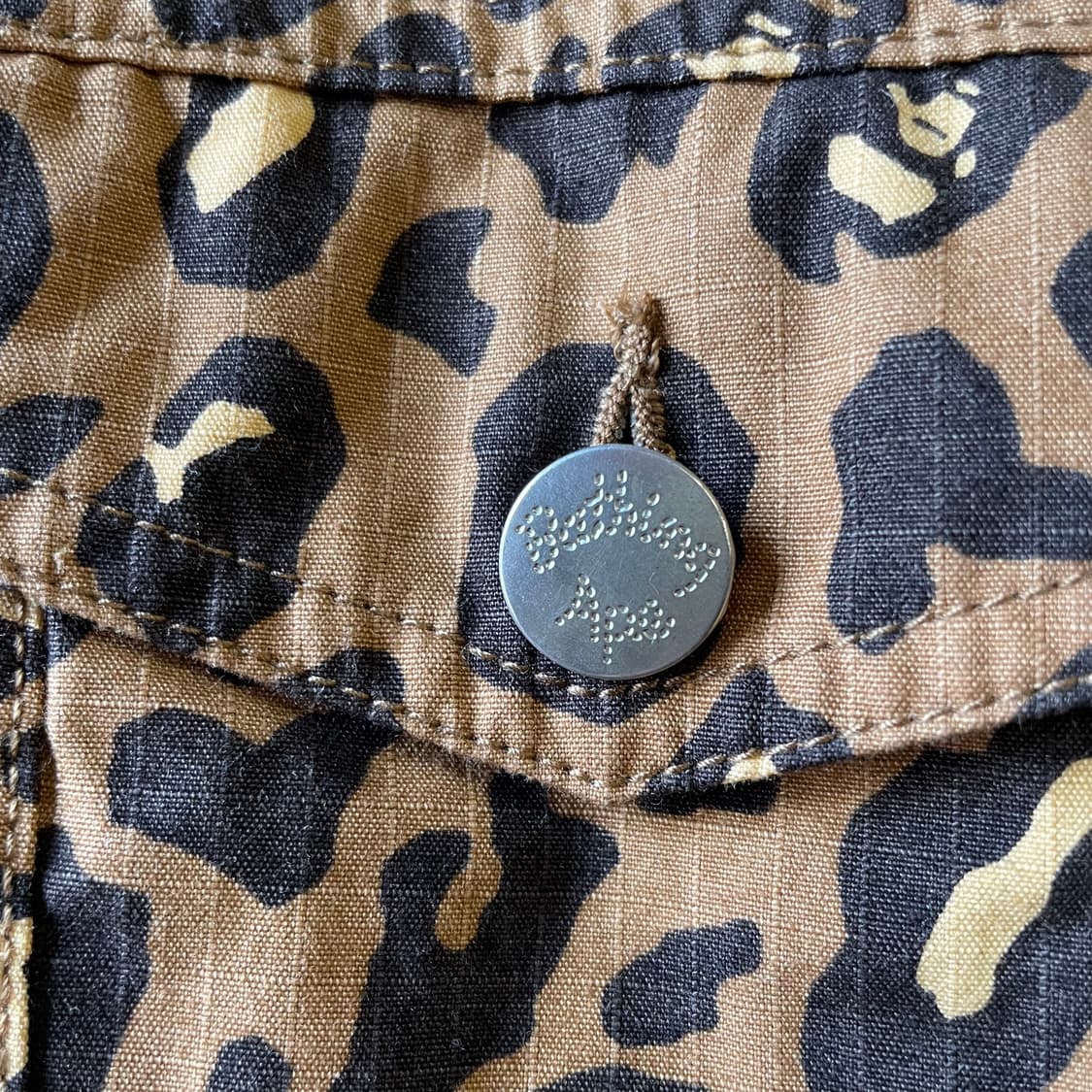 베이프 황계 레오파드 트러커 자켓 상품이미지4