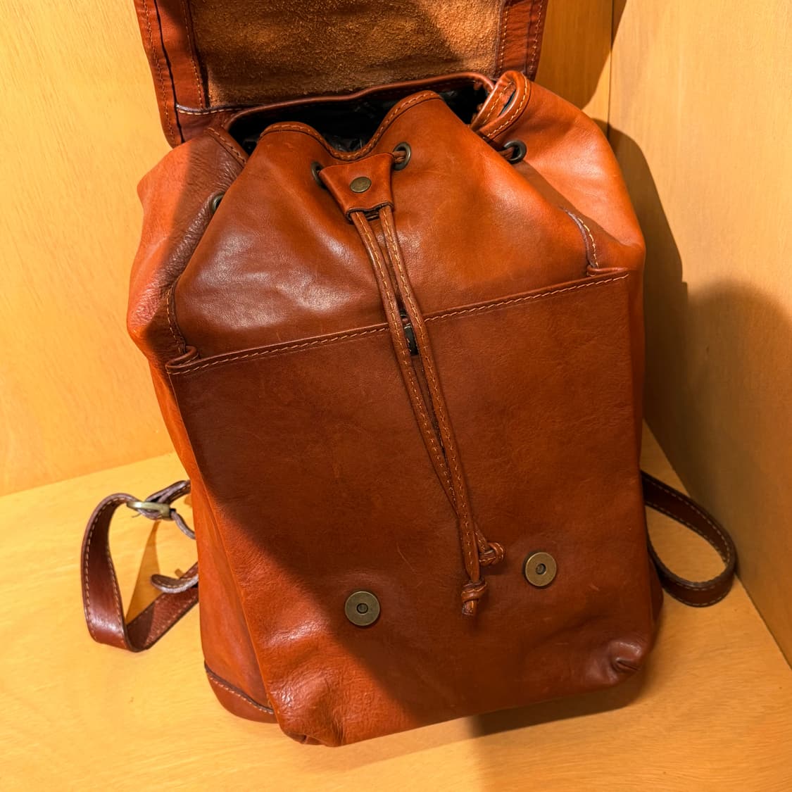 아이메디치 피렌체 베지터블 소가죽 럭색 아미백 백팩 상품이미지5