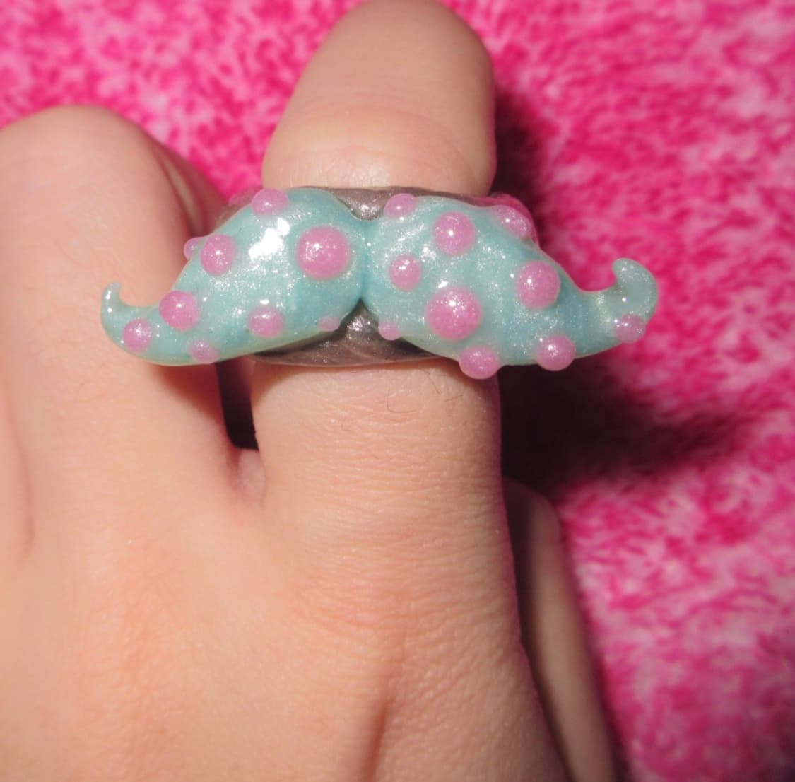 Dot moustache ring 🥸 상품이미지1