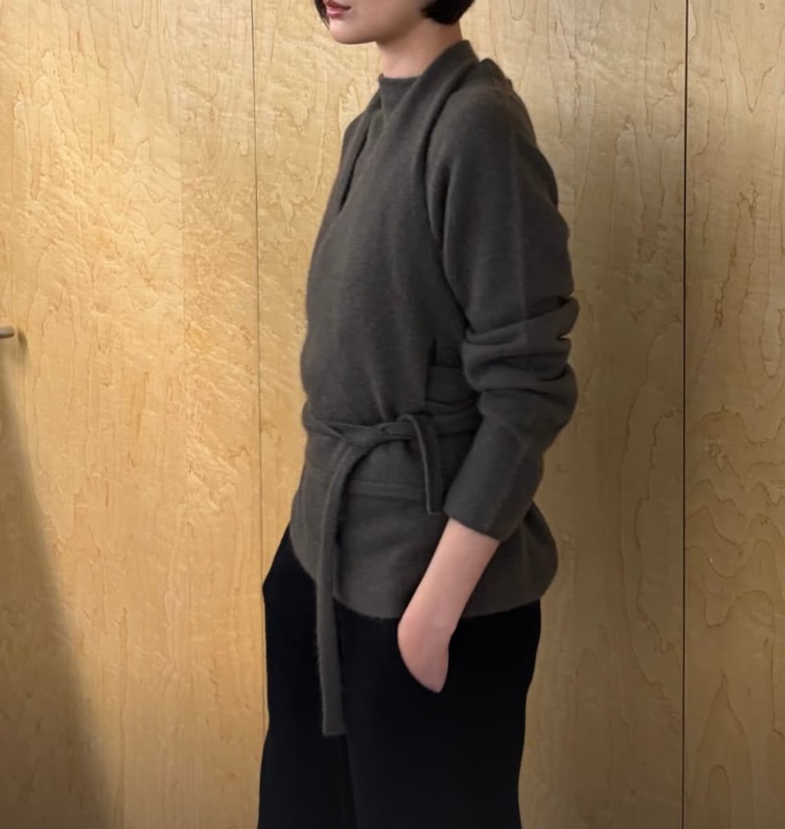 LFM Tie-Wrap Apron (Wood) 상품이미지3