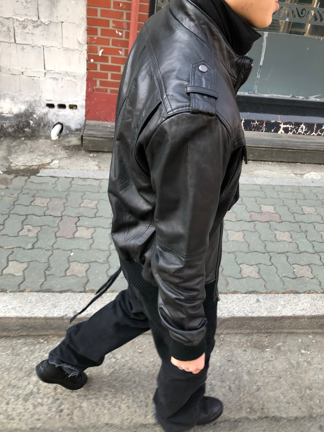 CK 레더 자켓 상품이미지4