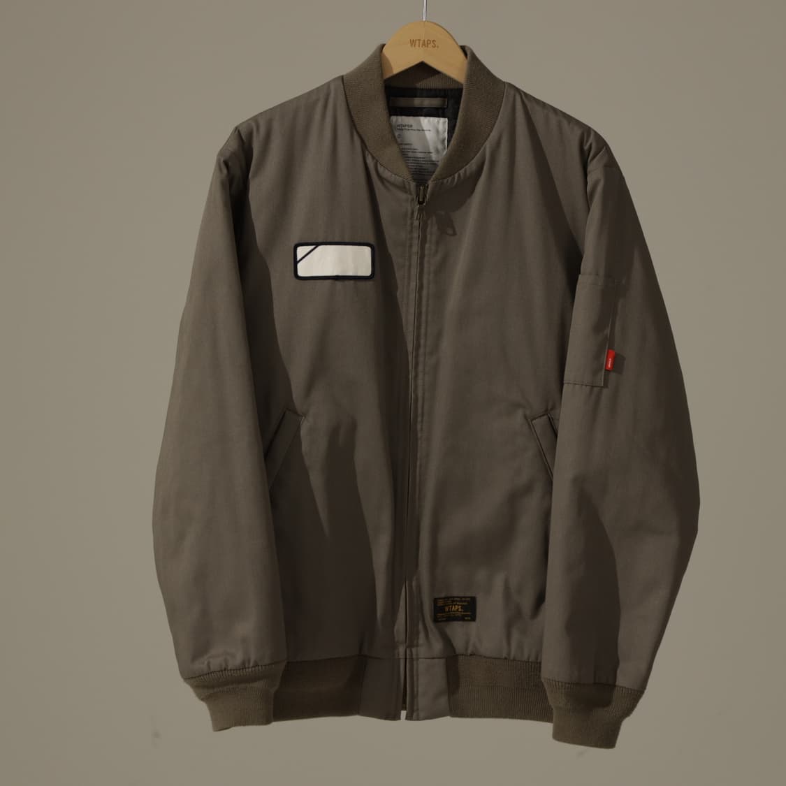 더블탭스 코튼 블루종 자켓 상품이미지1