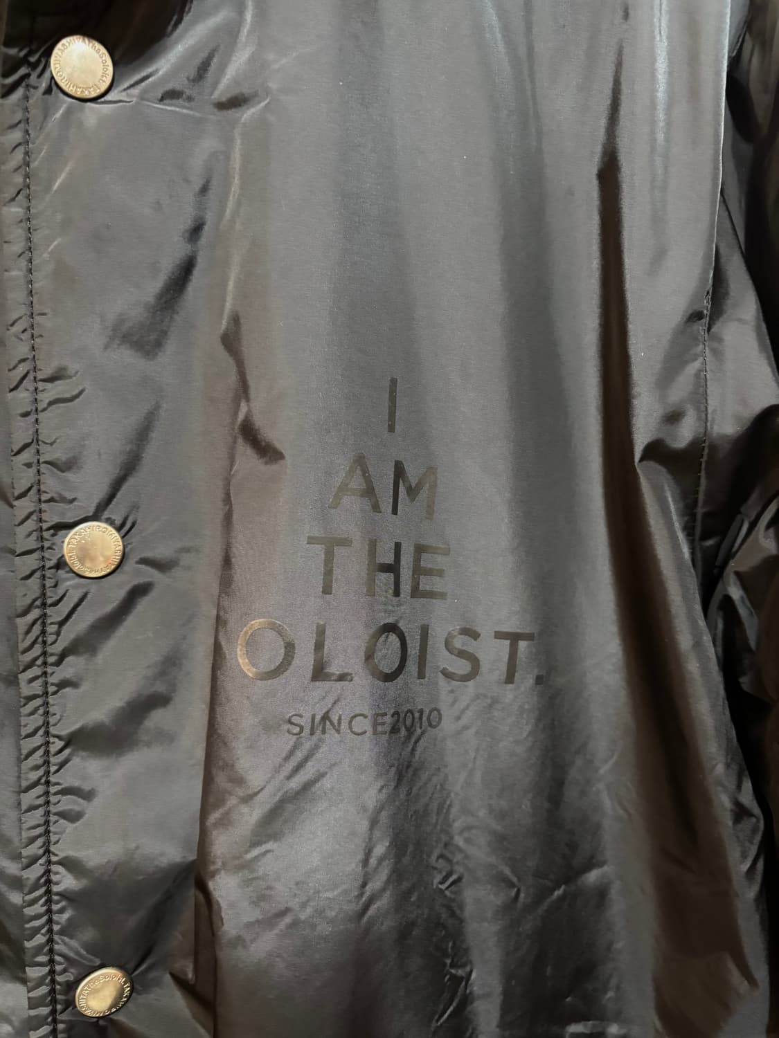 [48] 18AW 솔로이스트 코치 자켓 상품이미지4