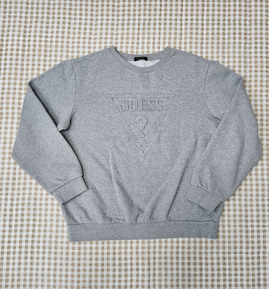 게스 기모 맨투맨 남자100 상품이미지1