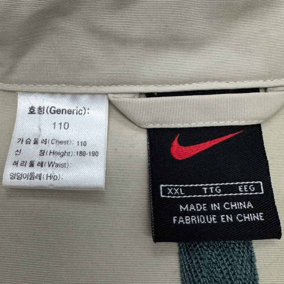 나이키 00s 스우시 투포켓 올드스쿨 셔츠형 코튼 자켓 상품이미지8