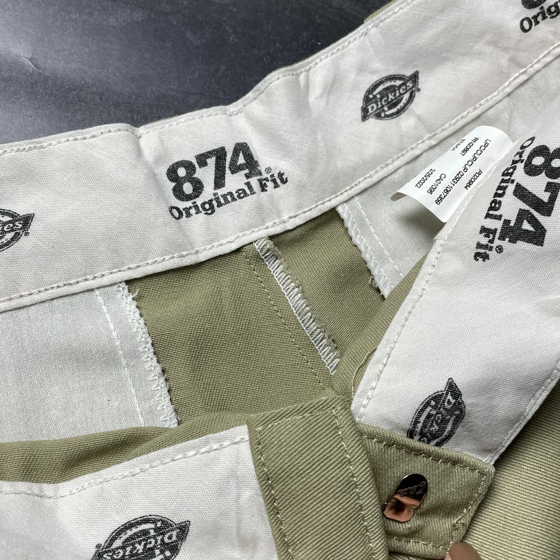 DICKIES 디키즈874 빈티지 베이지 워크 팬츠 A00846 상품이미지9
