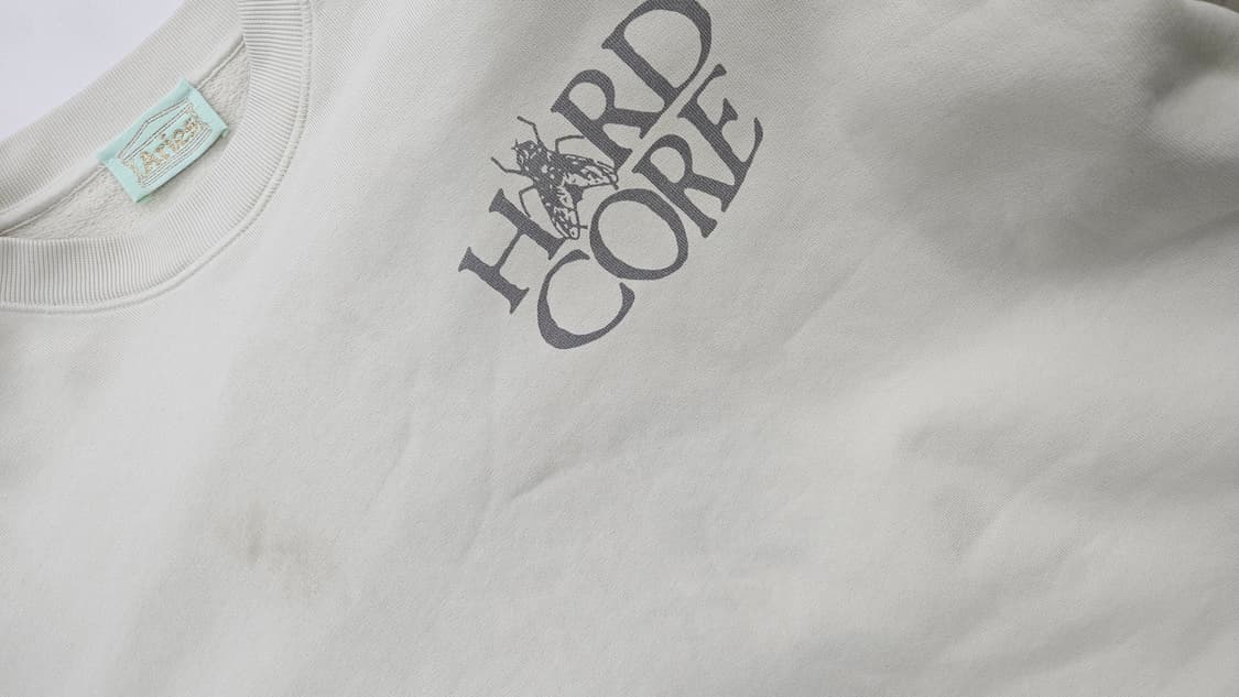 에리즈(Aries) 그래픽 워싱 크림 맨투맨( XXL) 상품이미지4