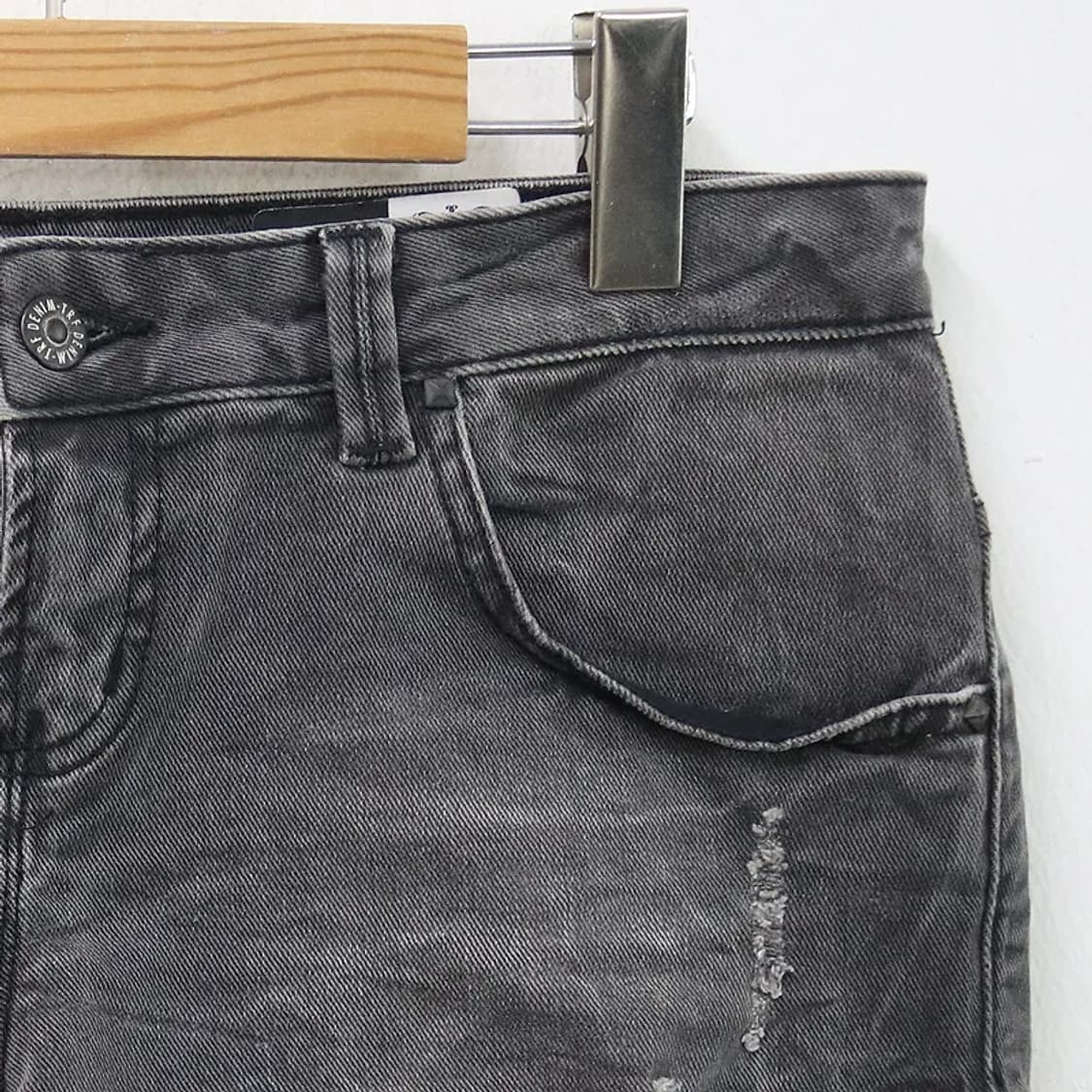 TRF 데님 핫팬츠 67540 상품이미지3