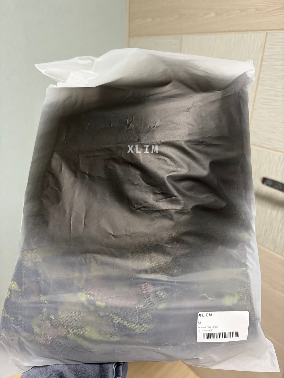 Xlim ep.8 03 트라우저 카모플라쥬 M 새상품 상품이미지2