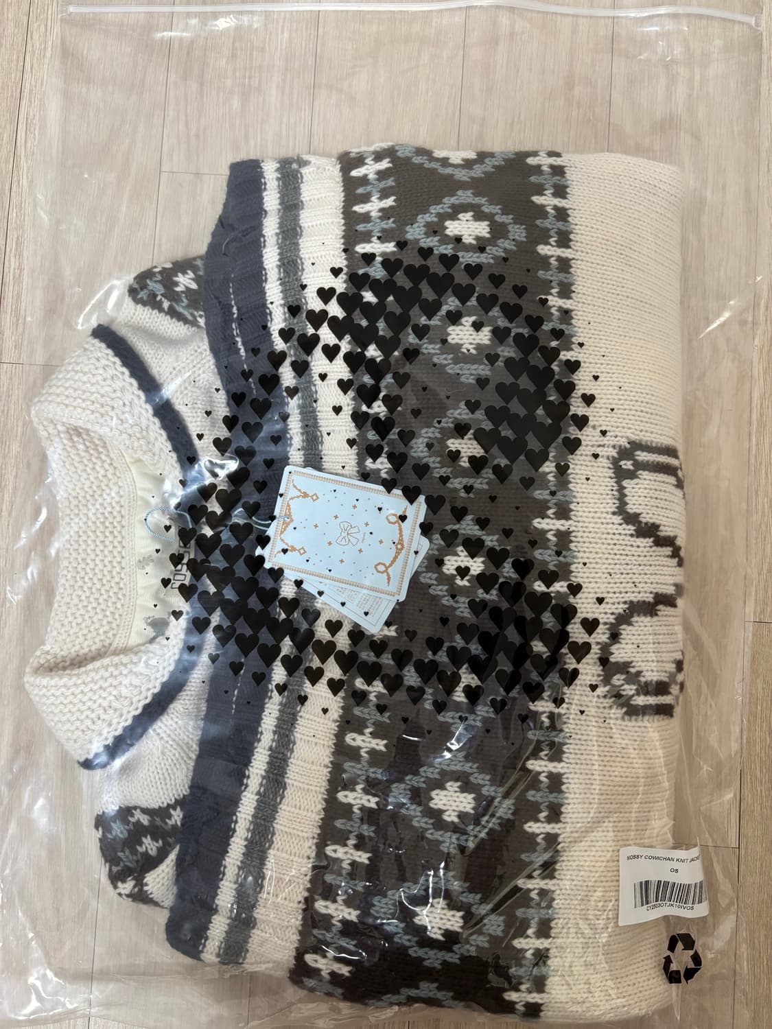 코이세이오 모시 코위찬 니트 자켓 아이보리 상품이미지1