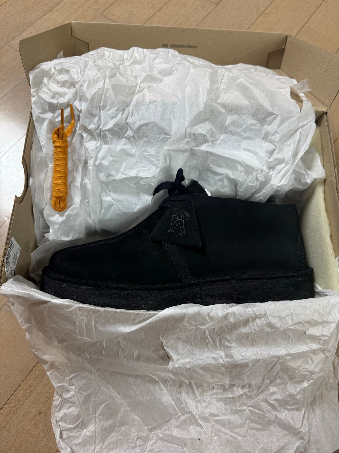 클락스 데저트 트랙 블랙 스웨이드 상품이미지4