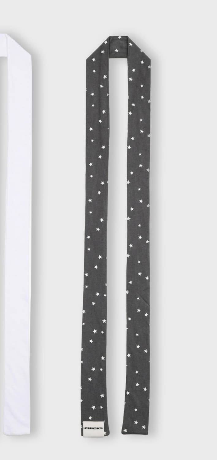 칙스 도트 레이어드티 (+머플러) 상품이미지4