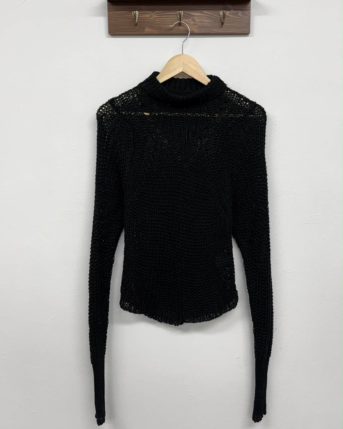 [36] 이자벨마랑 펀칭 네트 시스루 니트 상품이미지1