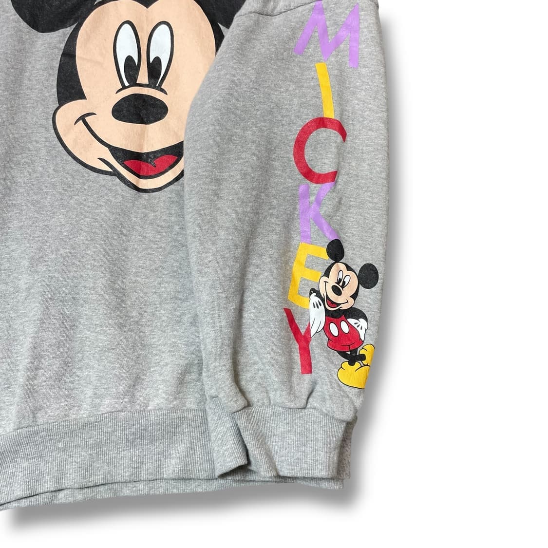 디즈니 그레이 미키마우스 맨투맨 상품이미지4