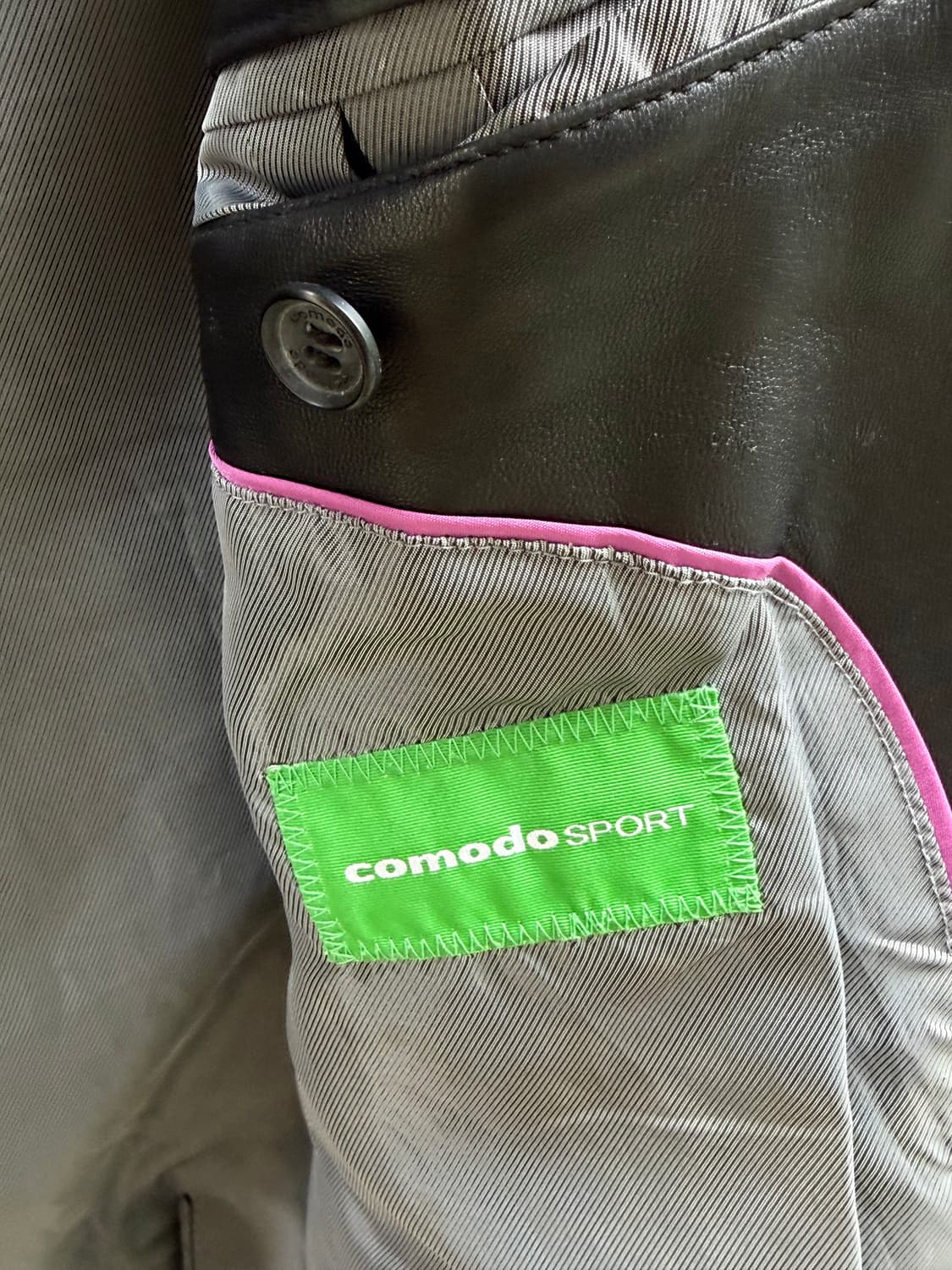 00s 양가죽 블레이저 원버튼 상품이미지4