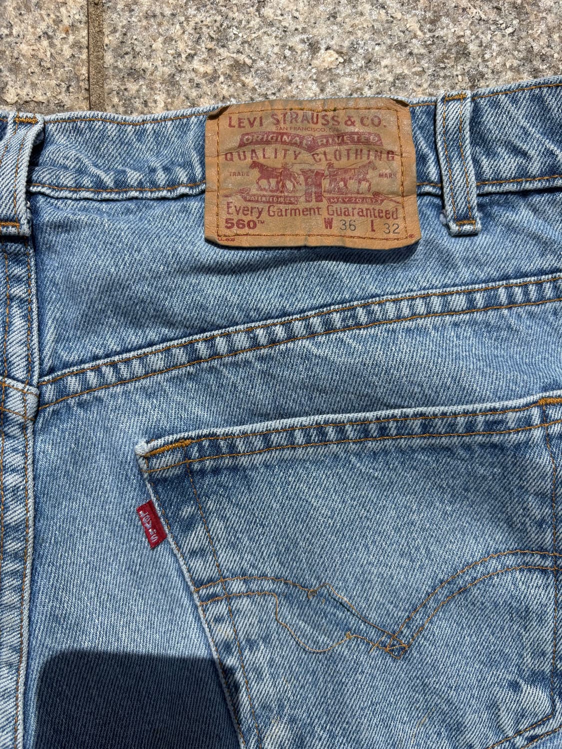 90s 리바이스 560 데님팬츠 상품이미지8