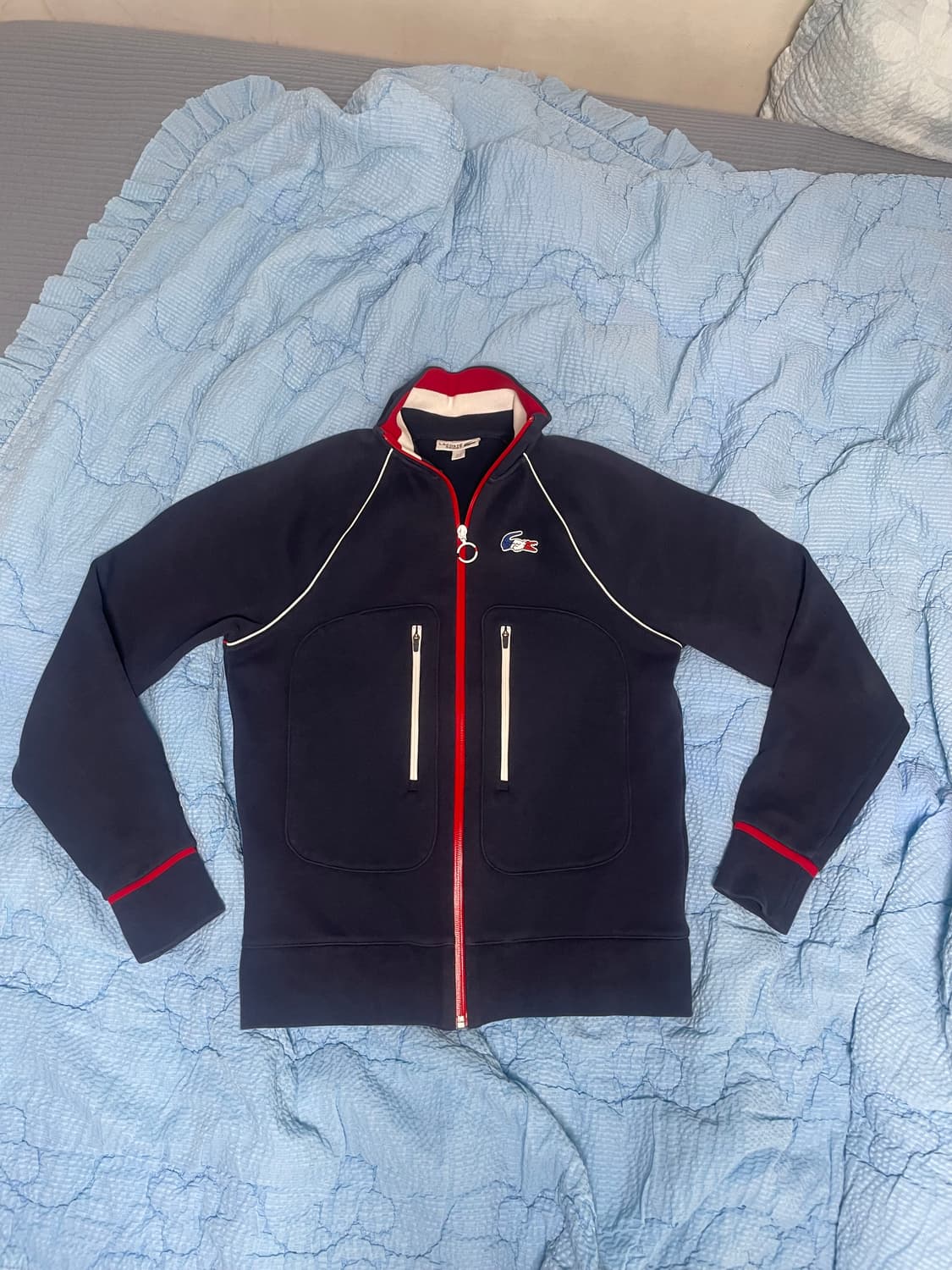 라코스테 면 집업 4싸이즈  상품이미지2