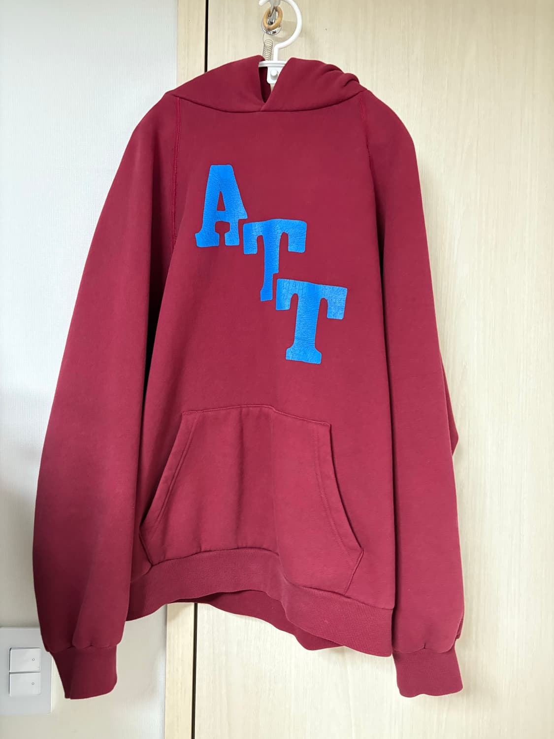 [판매] 컬렉트피시스 ATT 후드 L 버건디 상품이미지2