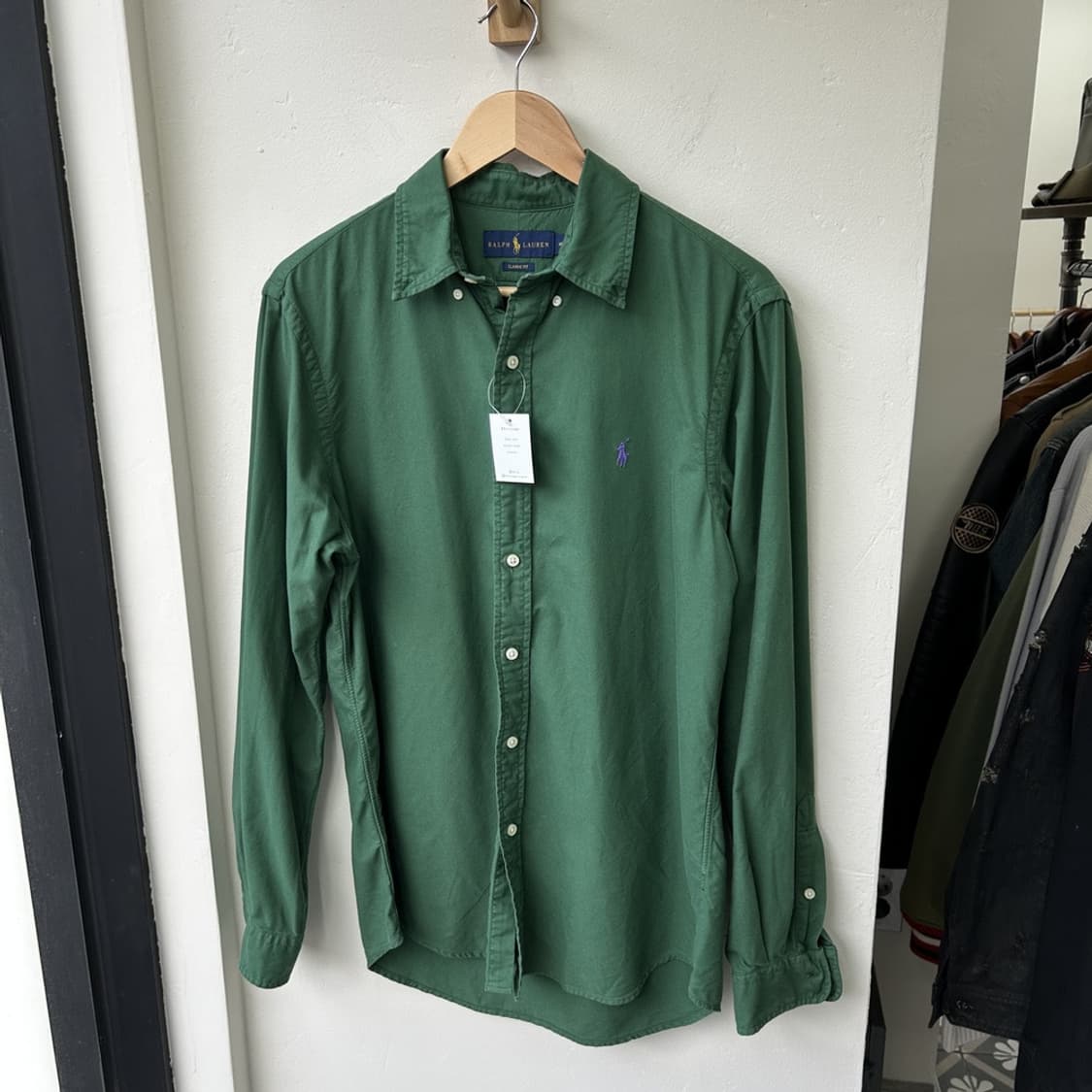 15357 - 폴로 랄프로렌 그린 셔츠 상품이미지2