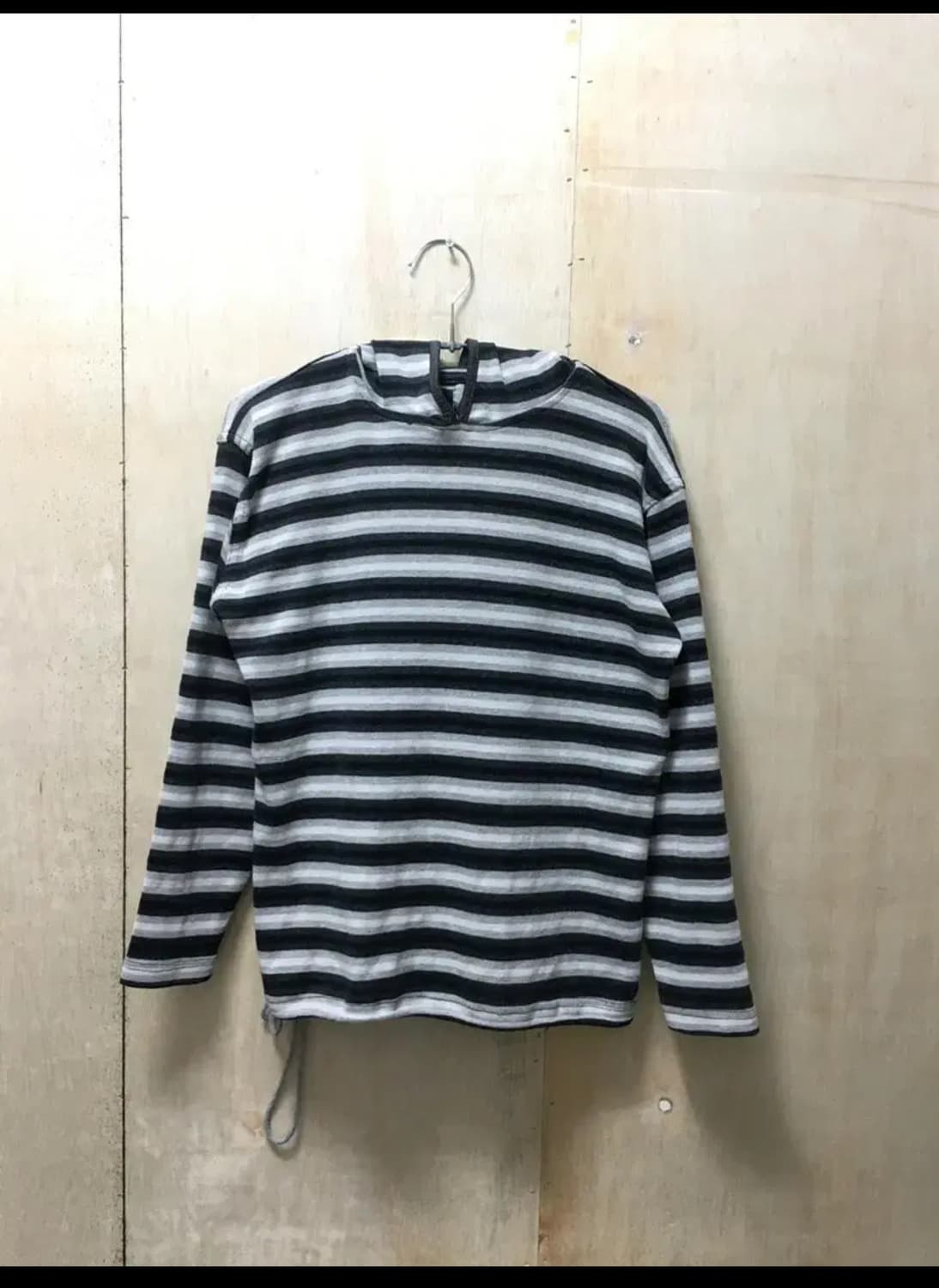 [직수입] 빈티지 스트라이프 후드티 상품이미지3