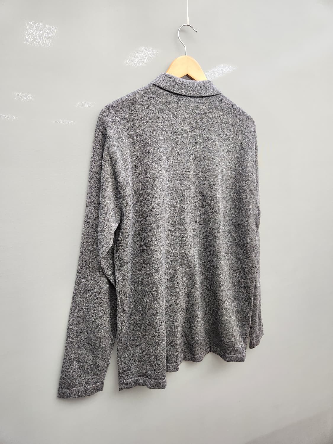 노스페이스 긴팔 카라티 그레이 상품이미지6