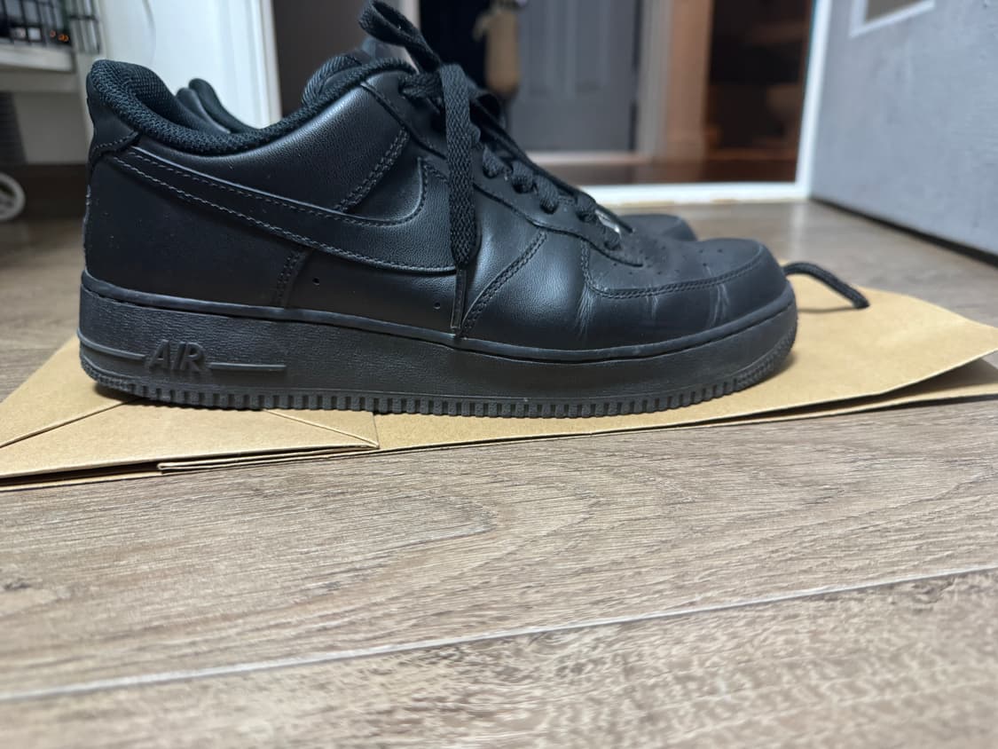 나이키 에어포스1 '07 올블랙 280 상품이미지3