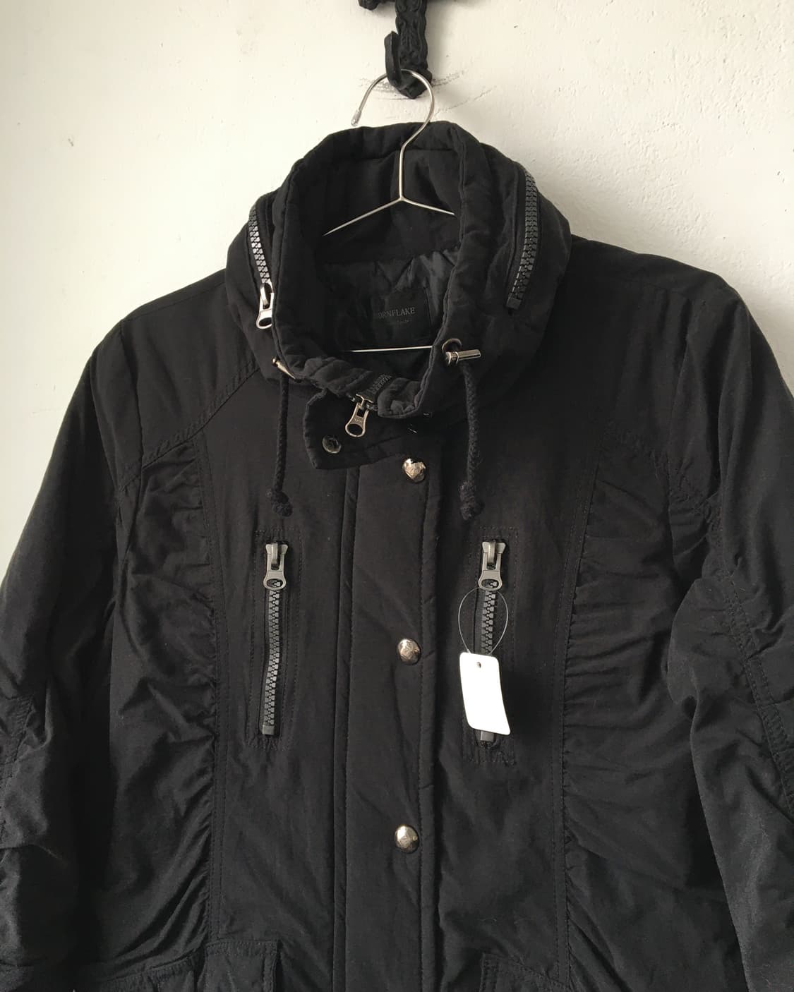 Shirring point high neck jacket 상품이미지5