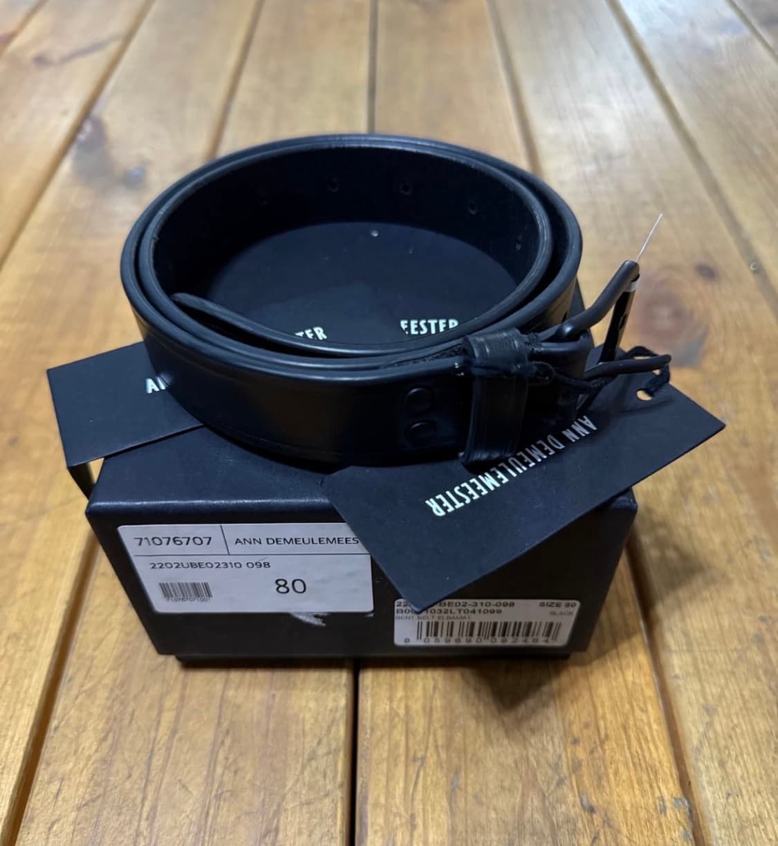 앤드뮐미스터 카프스킨 벨트 상품이미지2