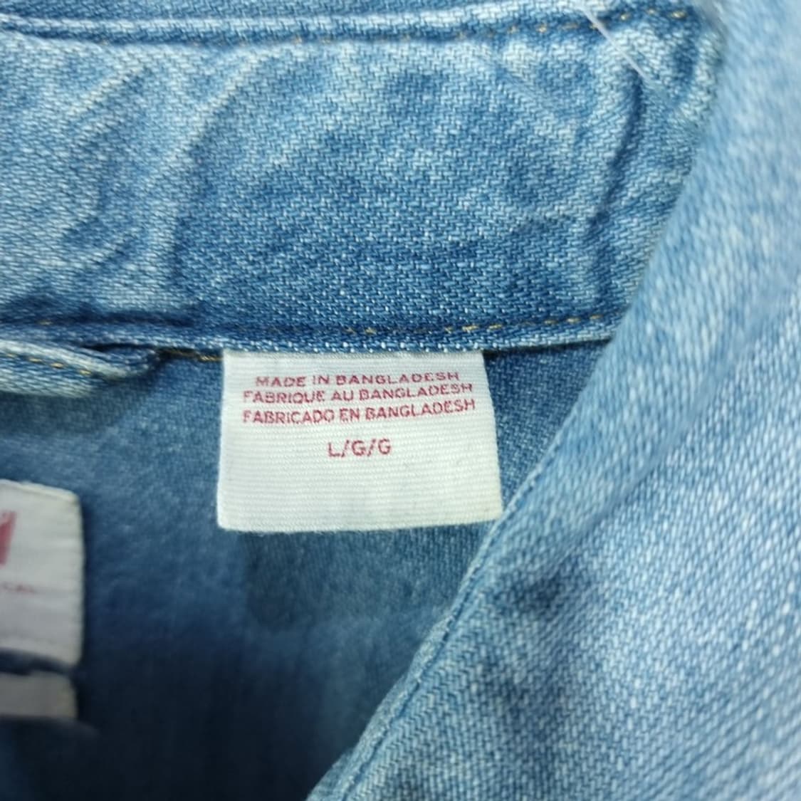 [리바이스] 웨스턴 연청 데님 셔츠 M20023 상품이미지9