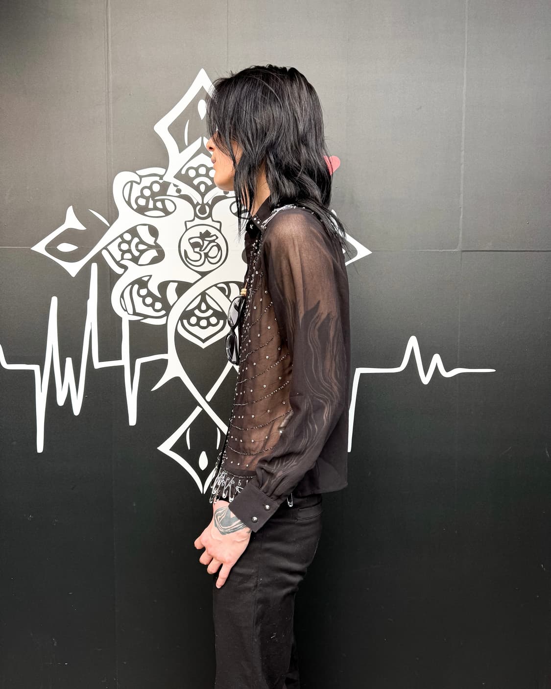 DIESEL 2015 - Stud & Safety Pin Shirts  상품이미지4