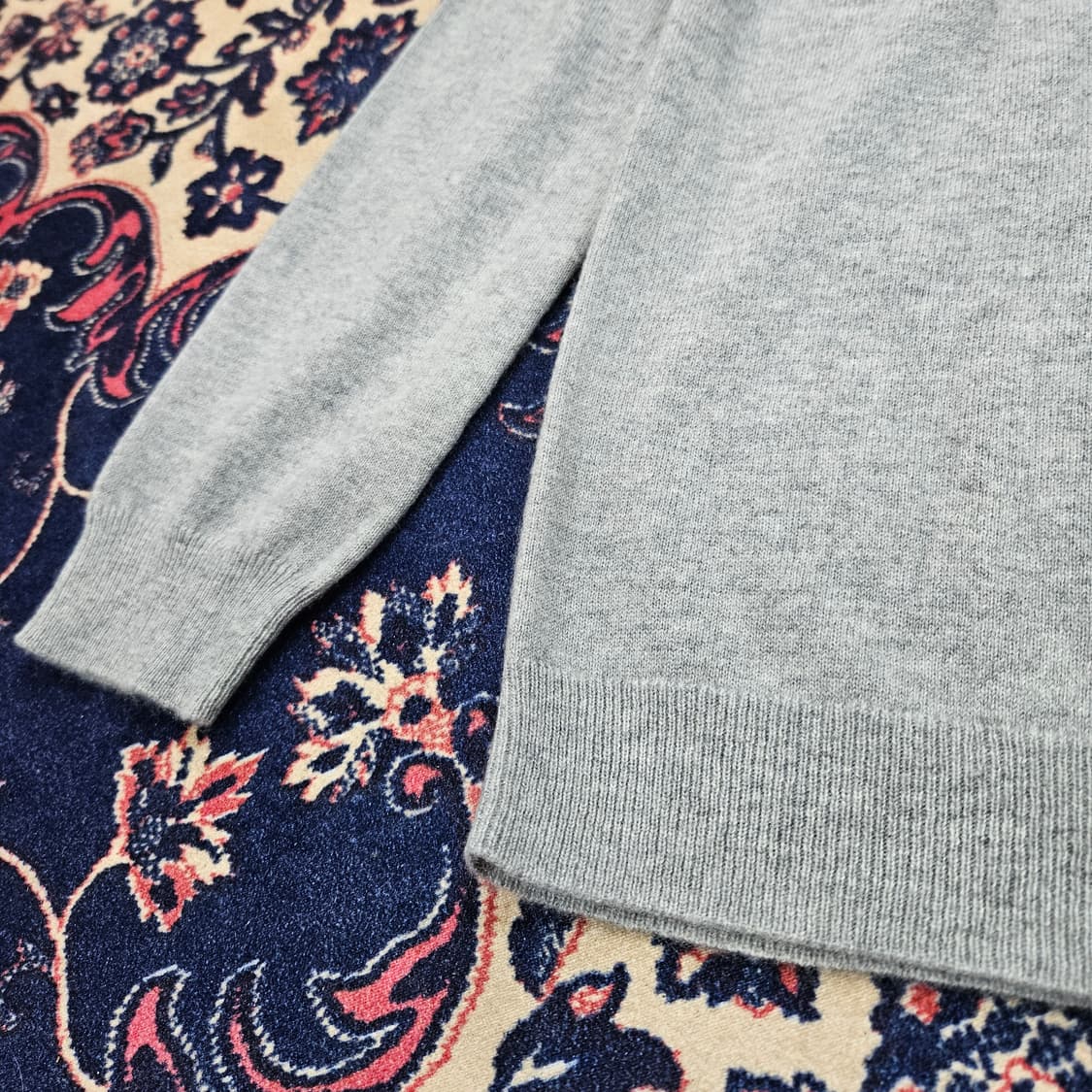 (미사용)파비아나필리피 in Italy 캐시미어 센터 골든 펄 니트  상품이미지6