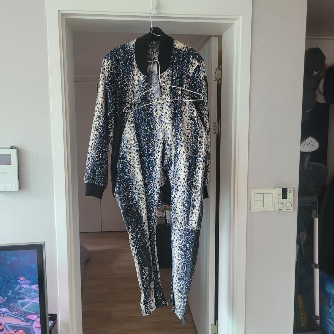 표범 호피 트레이닝 셋업 상품이미지1