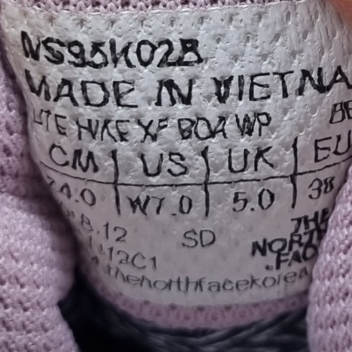 노스페이스 라이트 하이크 보아 트레킹화 240 상품이미지6