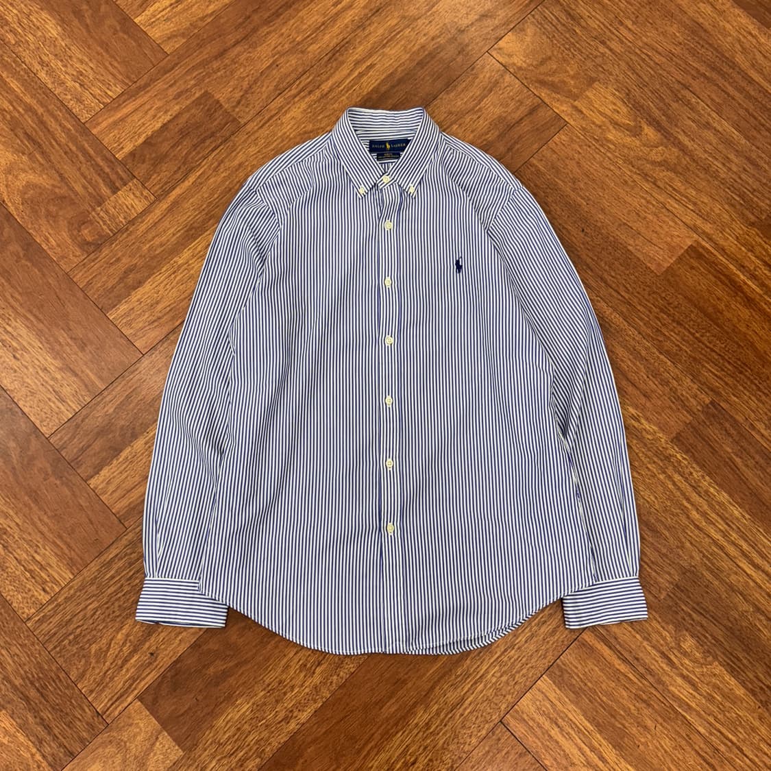 L  폴로 랄프로렌 슬림핏 스트라이프 남방 셔츠  상품이미지1