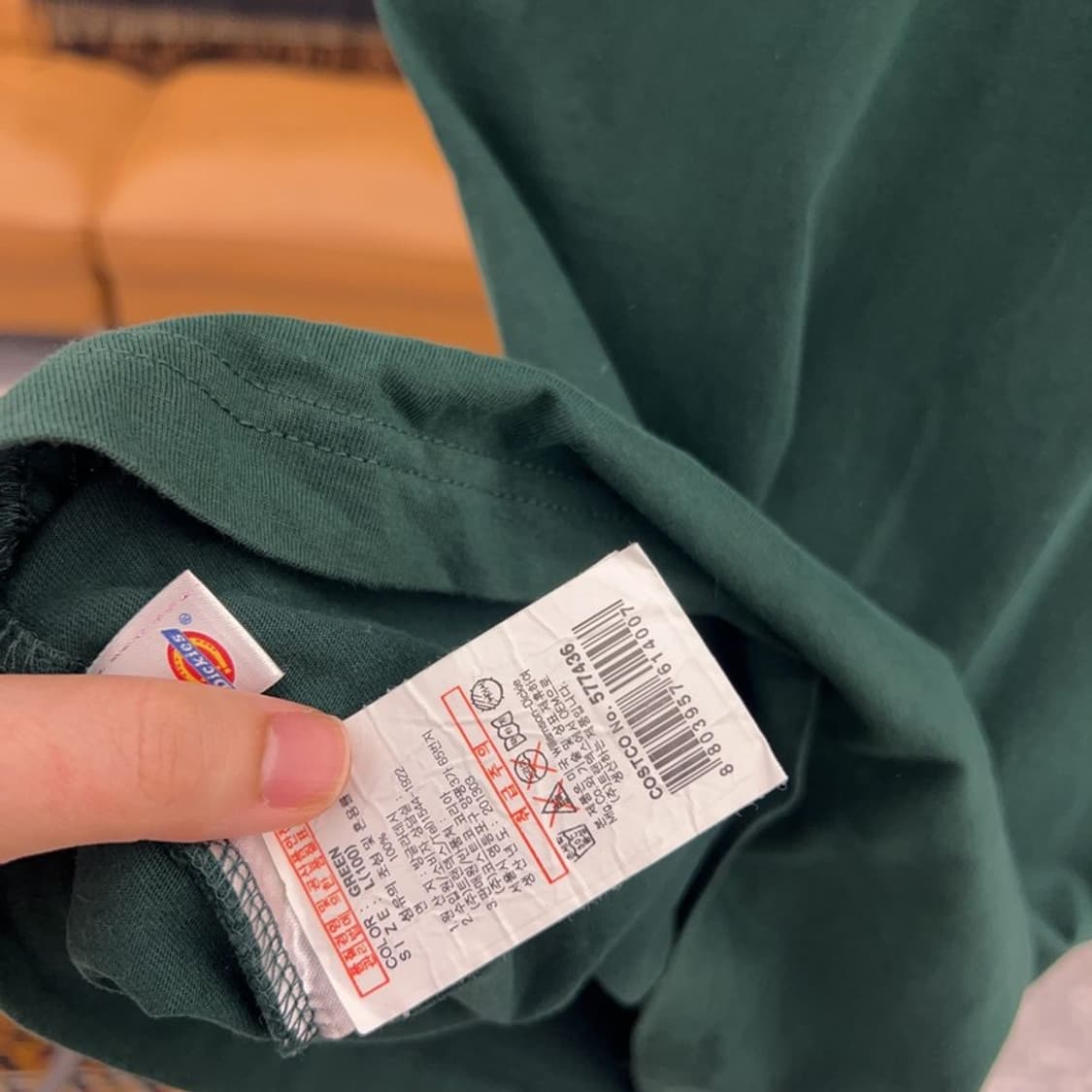 디키즈 빅로고 프린팅 반팔티 90 C05346 상품이미지4