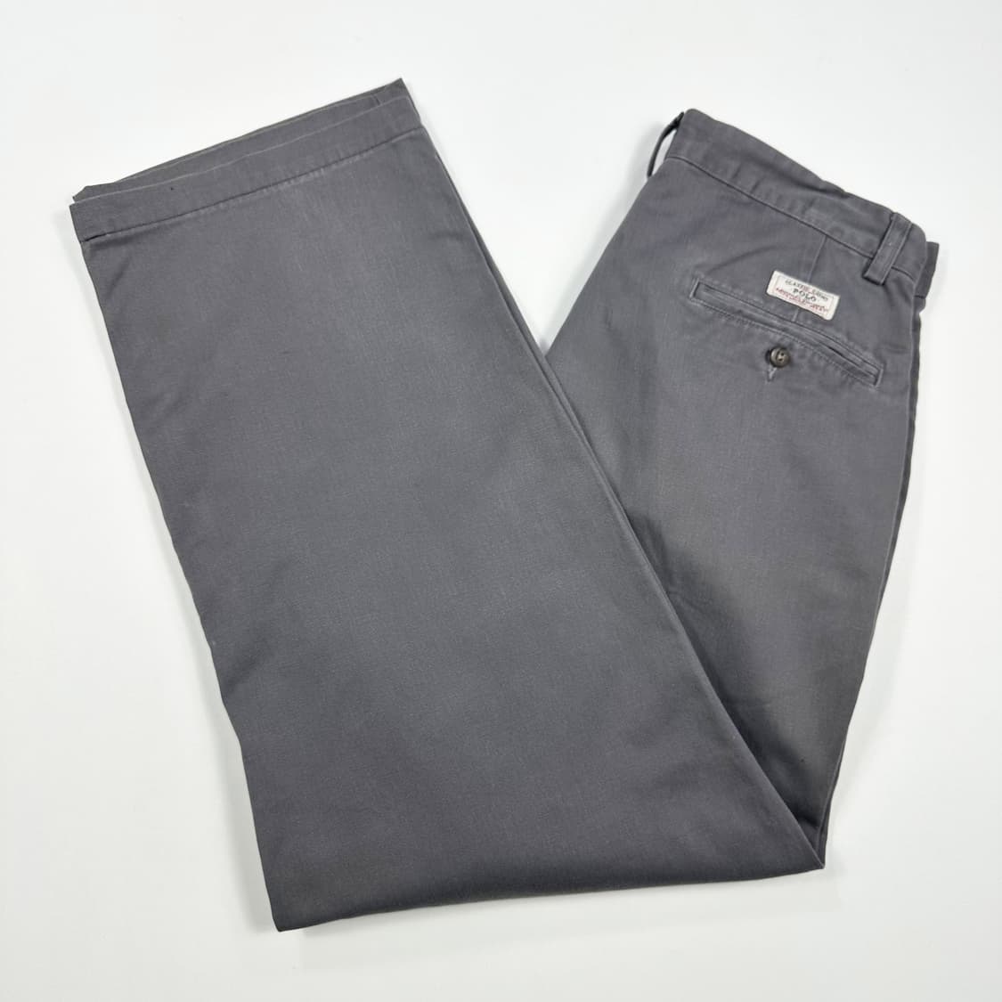 32 폴로 랄프로렌 클래식 와이드핏 치노팬츠 그레이 상품이미지1