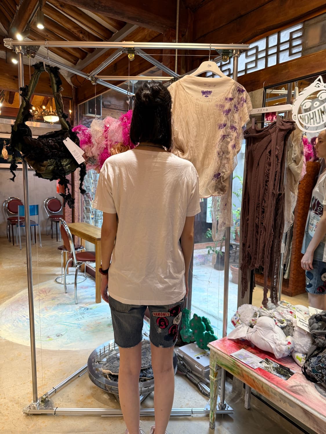 [Maison Margiela]MM6 트롱프뢰유 도어 그래픽 티셔츠 상품이미지3